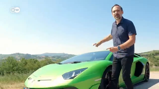 Testing the Lamborghini Aventador SVJ