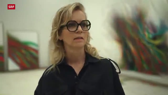 Art Basel – Gigantische Malerei von Katharina Grosse