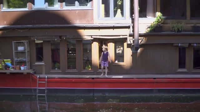 Leben auf dem Hausboot