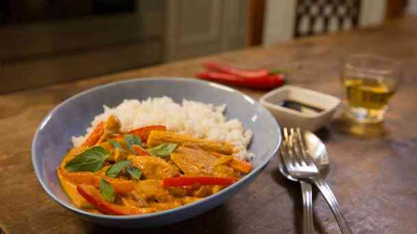 Schnelles Thai Curry mit Huhn kostenlos streamen | dailyme