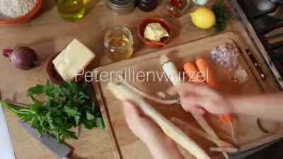 Wurzelgemüse-Risotto mit Gremolata kostenlos streamen | dailyme