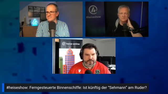 Ferngesteuerte Schiffe, EU-iPhone-Streit, KI-Eigenleben | #heiseshow