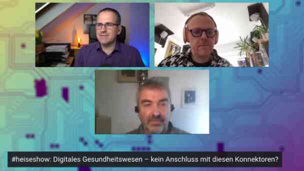 Digitales Gesundheitswesen – kein Anschluss mit diesen Konnektoren? | #heiseshow kostenlos streamen | dailyme