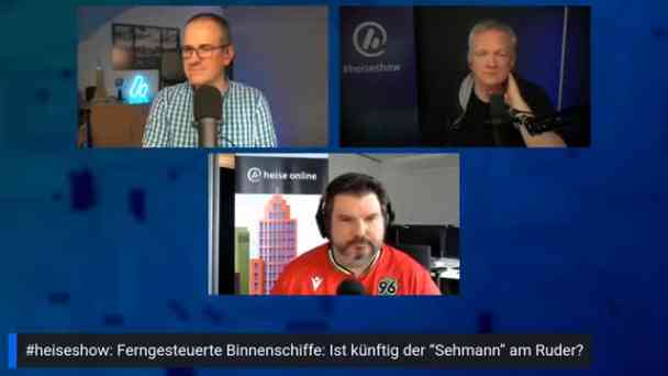 Ferngesteuerte Schiffe, EU-iPhone-Streit, KI-Eigenleben | #heiseshow kostenlos streamen | dailyme