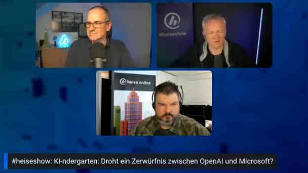 OpenAI vs. Microsoft, Instant-Apps, EU für Atomkraftausbau | #heiseshow kostenlos streamen | dailyme
