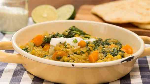 Linsen Spinat Curry kostenlos streamen | dailyme