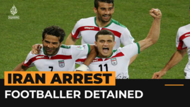 Top Iranian footballer Voria Ghafuri arrested