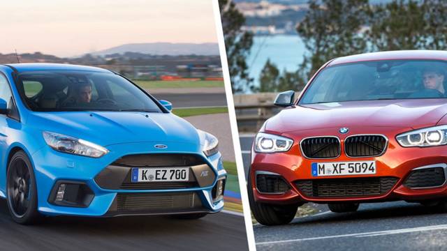 BMW M135i vs Ford Focus RS