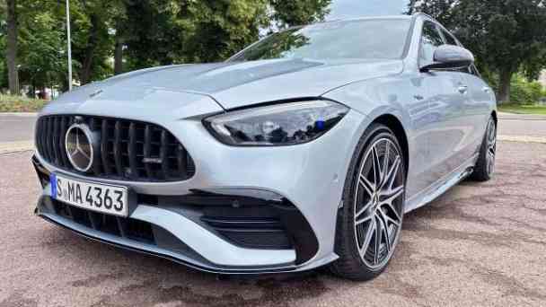 C-Klasse bald wieder kleinster Mercedes | 408 PS Mercedes-AMG C43 T-Modell im Test kostenlos streamen | dailyme