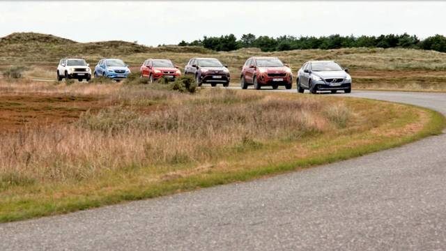 Sechs SUVs im Vergleich - der große Check an Klitmøllers Kuste