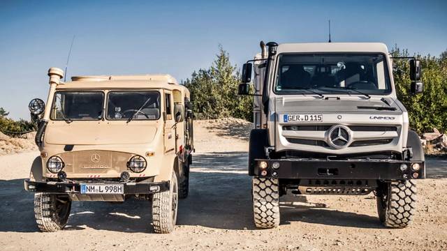 Zuverlassigkeit seit fast 70 Jahren - Mercedes Unimog