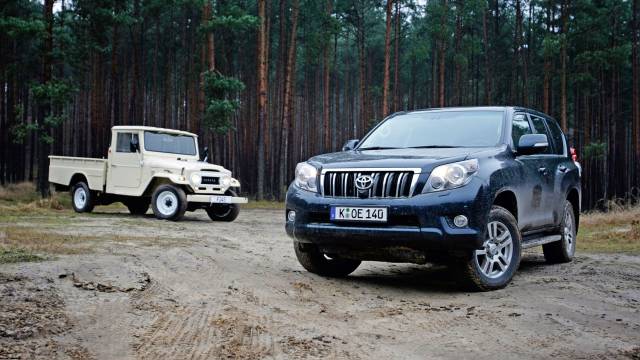 Der Toyota BJ 42 aus den Achtzigern im Offroad-Training