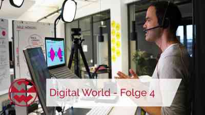 4.0 - Chatbots, Finanzbranche, Cookie-Banner, Versicherungen online erledigen, Eigene Fähigkeiten ausbauen | Digital World kostenlos streamen | dailyme