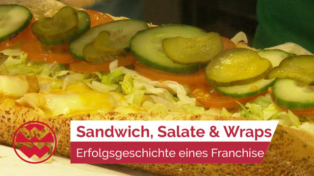 Franchise Erfolgsgeschichte mit Sandwiches, Salaten & Wraps | Franchise Me