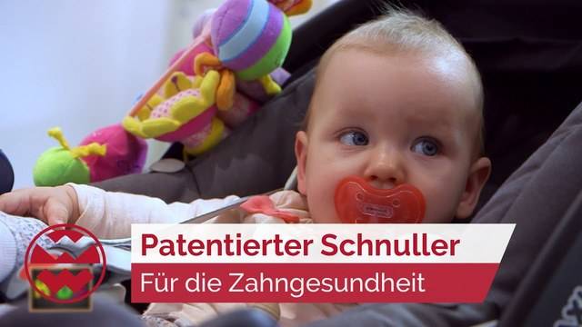 Patentierter Schnuller für die Zahngesundheit - Kids