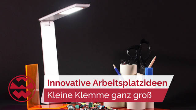 Kleine Klemme ganz groß: innovative Ideen rund um den Arbeitspatz | Made in Germany