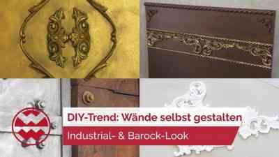 Deko-Trend: Wände verschönern im Industrial- und Barock-Look | Home Sweet Home kostenlos streamen | dailyme