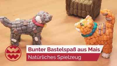 Natürliches Kinderspielzeug: Bunter Bastelspaß aus Mais | Kids kostenlos streamen | dailyme