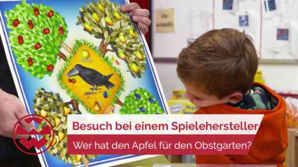 Besuch bei einem Spielehersteller: Wer hat den Apfel für den Obstgarten? | Kids kostenlos streamen | dailyme