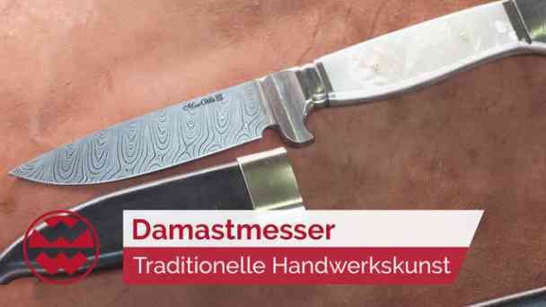 Traditionelle Handwerkskunst: Manufaktur aus Bayern fertigt Damast-Messer für die Ewigkeit | Made in Germany kostenlos streamen | dailyme