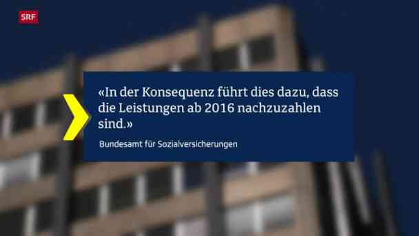 Bund kippt Entscheid: IV-Rentnerin erhält 20’000 Franken kostenlos streamen | dailyme