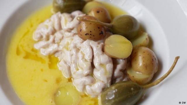 Nichts für schwache Nerven: Delikatesse Kalbshirn