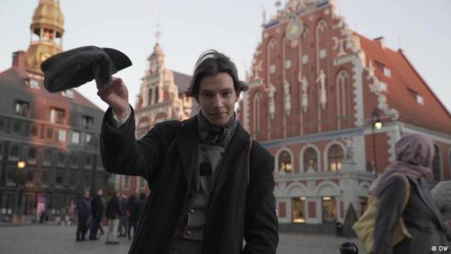 Als Teenager in der lettischen Hauptstadt Riga